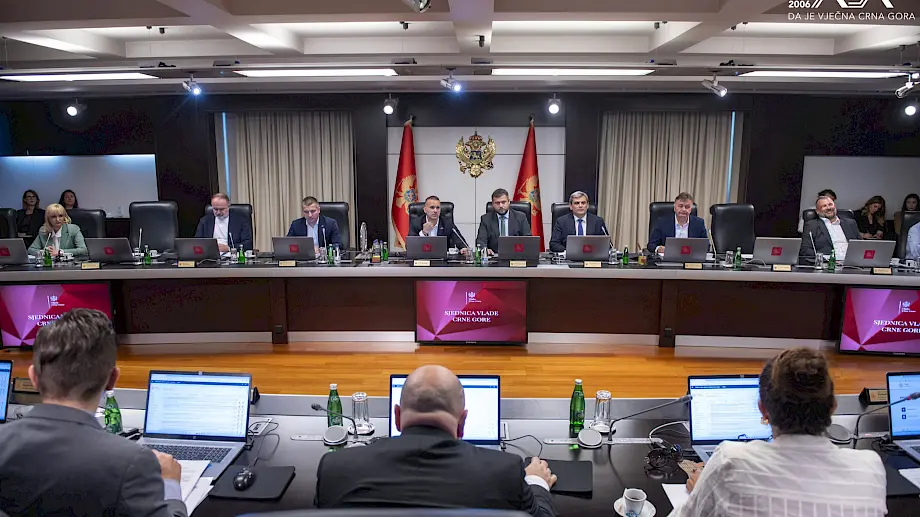 Sjednica Vlade Crne Gore u Podgorici. Foto: Vlada Crne Gore