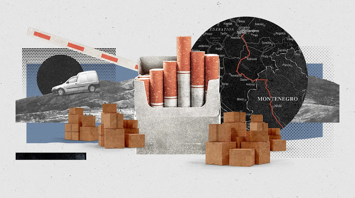 Ilegalni putevi cigareta između Crne Gore i BiH