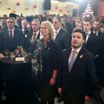 Novogodišnji prijem tadašnjeg premijera premijera Dritana Abazovića. Foto: Vlada Crne Gore