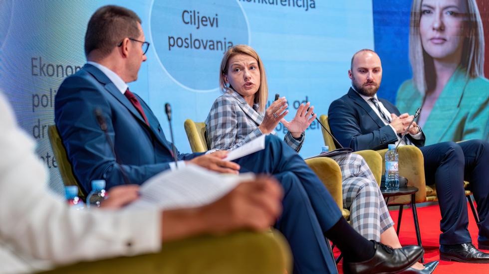 Sa panela. Foto: Foto: Kancelarija za odnose s javnošću Predsjednika Crne Gore