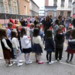 Početak školske godine u Sarajevu, BiH. Foto: EPA-EFE/FEHIM DEMIR