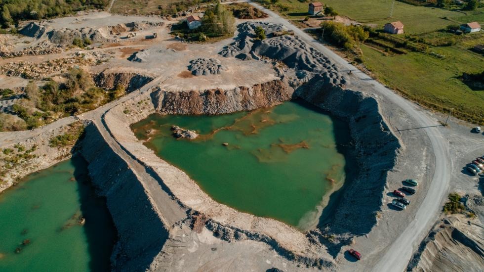 Vodoizvorište Bolje sestre ugroženo zbog eksploatacije šljunka. Foto: Vlada Crne Gore