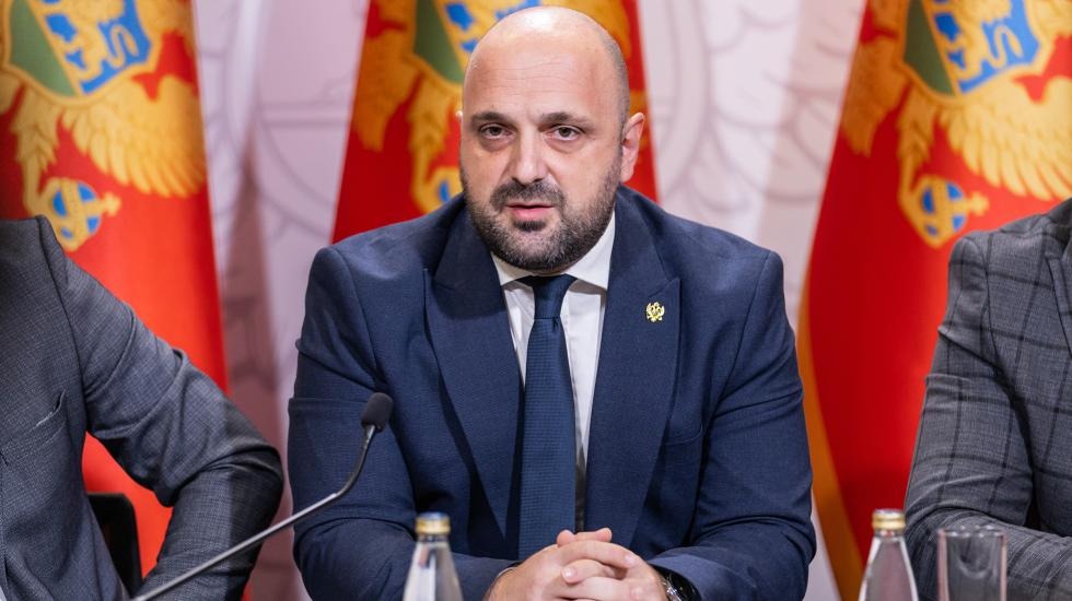 Ministar pravde Bojan Božović. Foto: Vlada Crne Gore