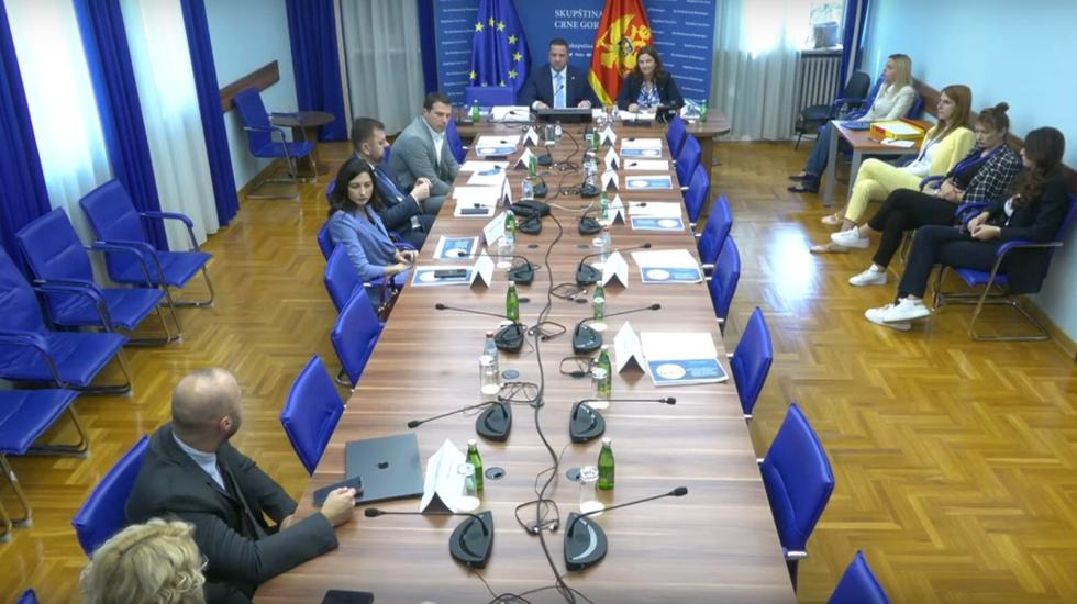 Sa sjednice Odbora za antikorupciju. Foto: Skupština Crne Gore