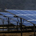 Solarna elektrana kod Kičeva u Sjevernoj Makedoniji. Foto: EPA-EFE/GEORGI LICOVSKI