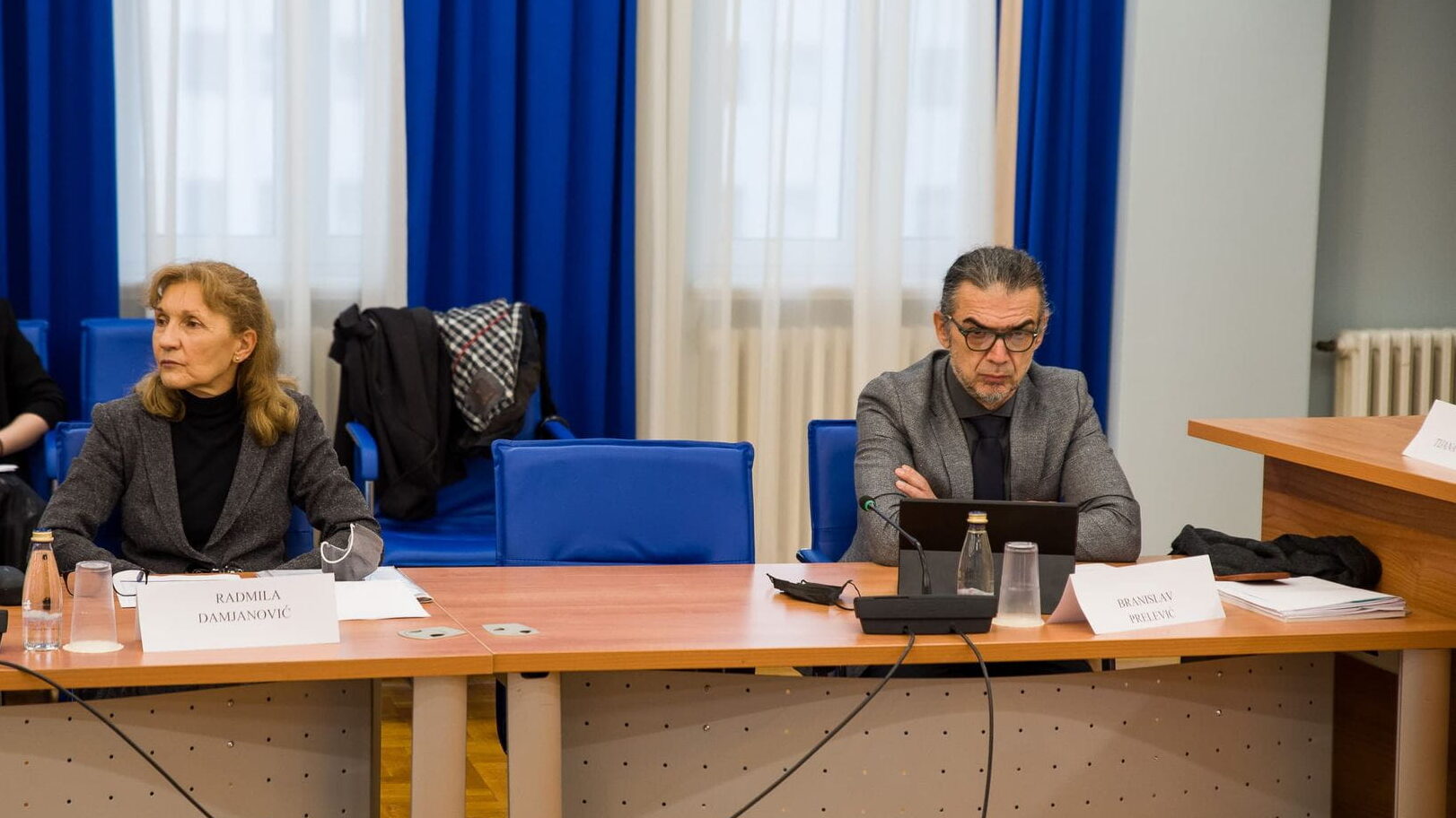 Predsjednik Odbora direktora REGAGEN-a Branislav Prelević (desno). Foto: Skupština Crne Gore