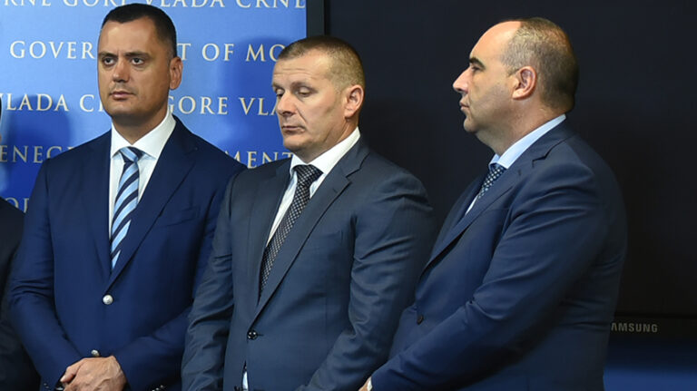 Pavićević (L) i Spičanović (D). Foto: Vlada Crne Gore