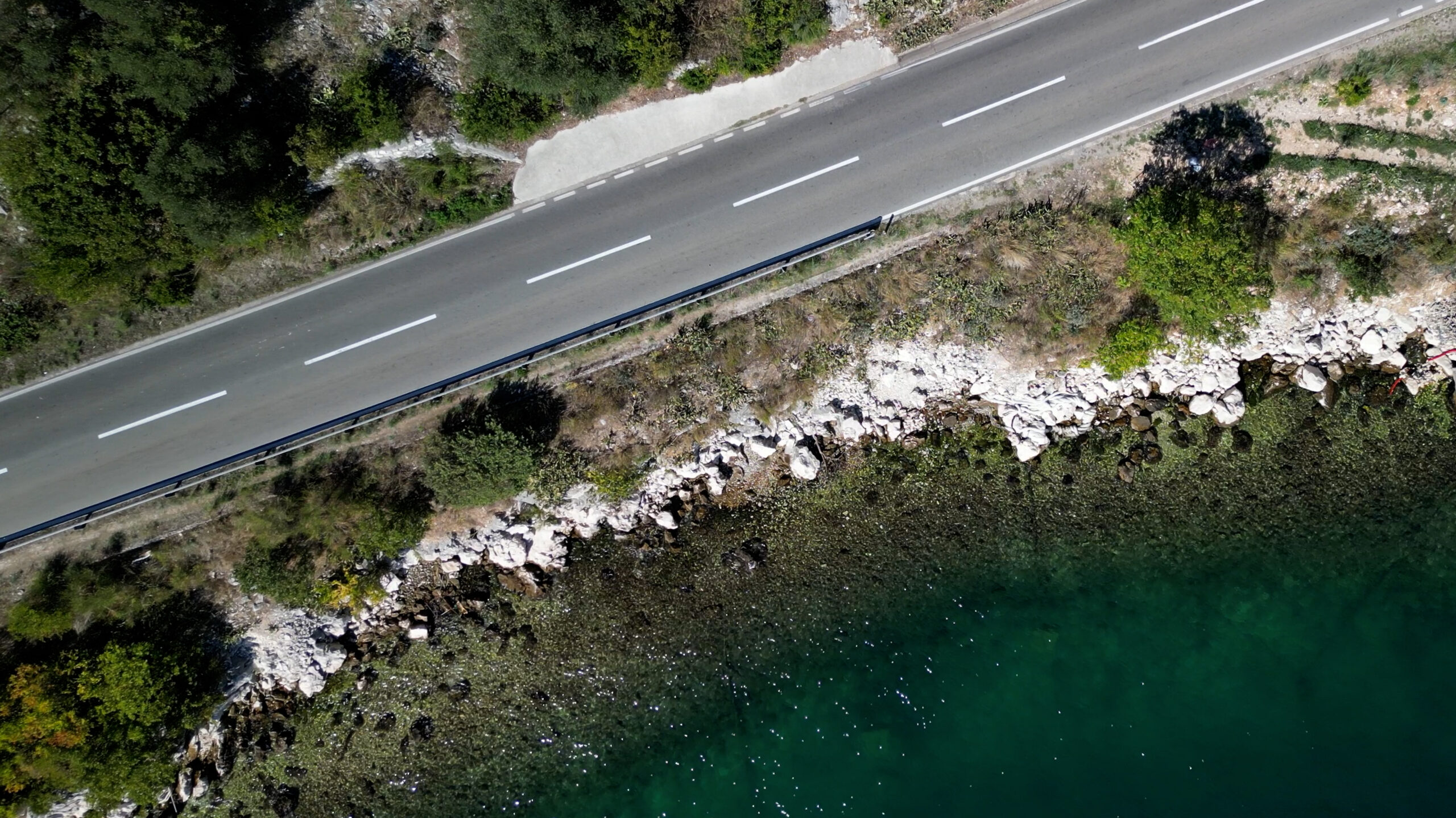 Zaštićeno morsko područje Dražin vrt u Boki kotorskoj. Foto: BIRN/Jovan Radulović