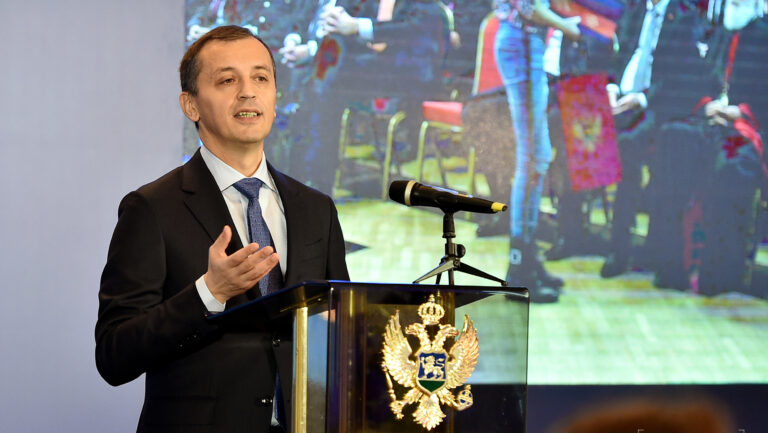 Bivši ministar odbrane Predrag Bošković. Foto: Vlada Crne Gore