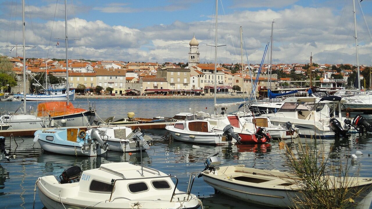 Marina na ostrvu Krk. Foto: Pixabay