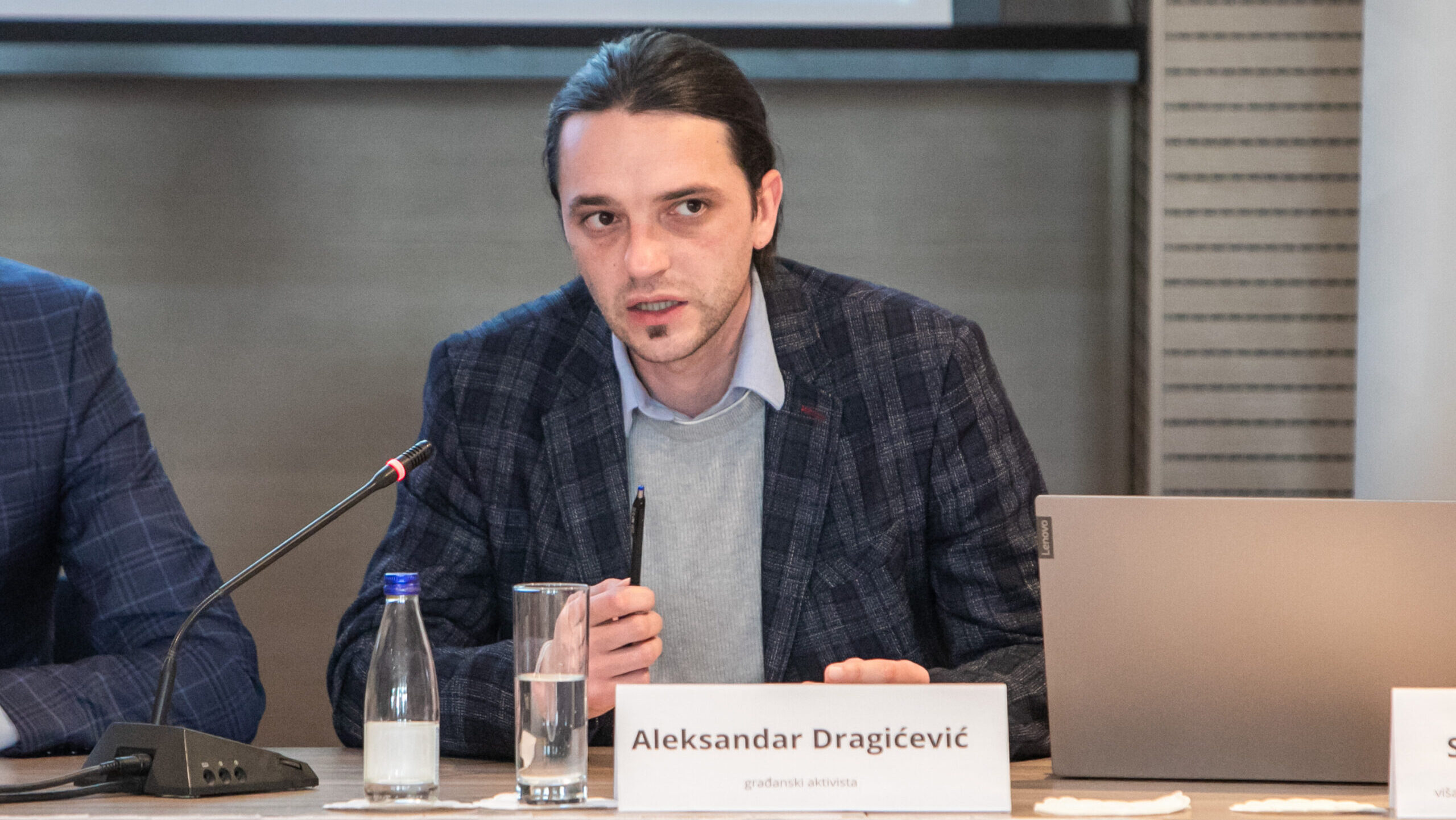 Građanski aktivista Aleksandar Dragićević. Foto: PR Centar