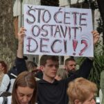 Protesti protiv sporazuma Vlade Crne Gore i UAE. Foto: BIRN