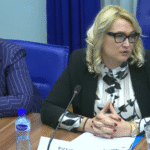 Jelena Mitrović na sjednici Odbora za antikorupciju. Foto: Skupština Crne Gore