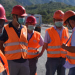 Radnici kompanije China Road and Bridge Corporation na gradilištu u Crnoj Gori. Foto: Vlada Crne Gore