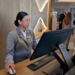 Filipinka Angelika Ursal na radnom mjestu. Foto: BIRN/Ivan Ivanović