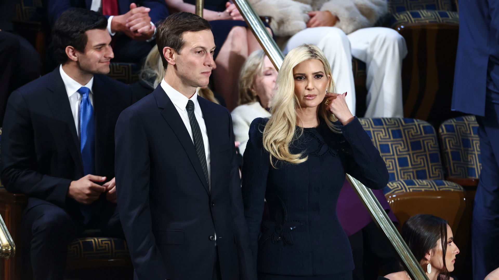 Džared Kušner i Ivanka Tramp. Foto: EPA/JIM LO SCALZO