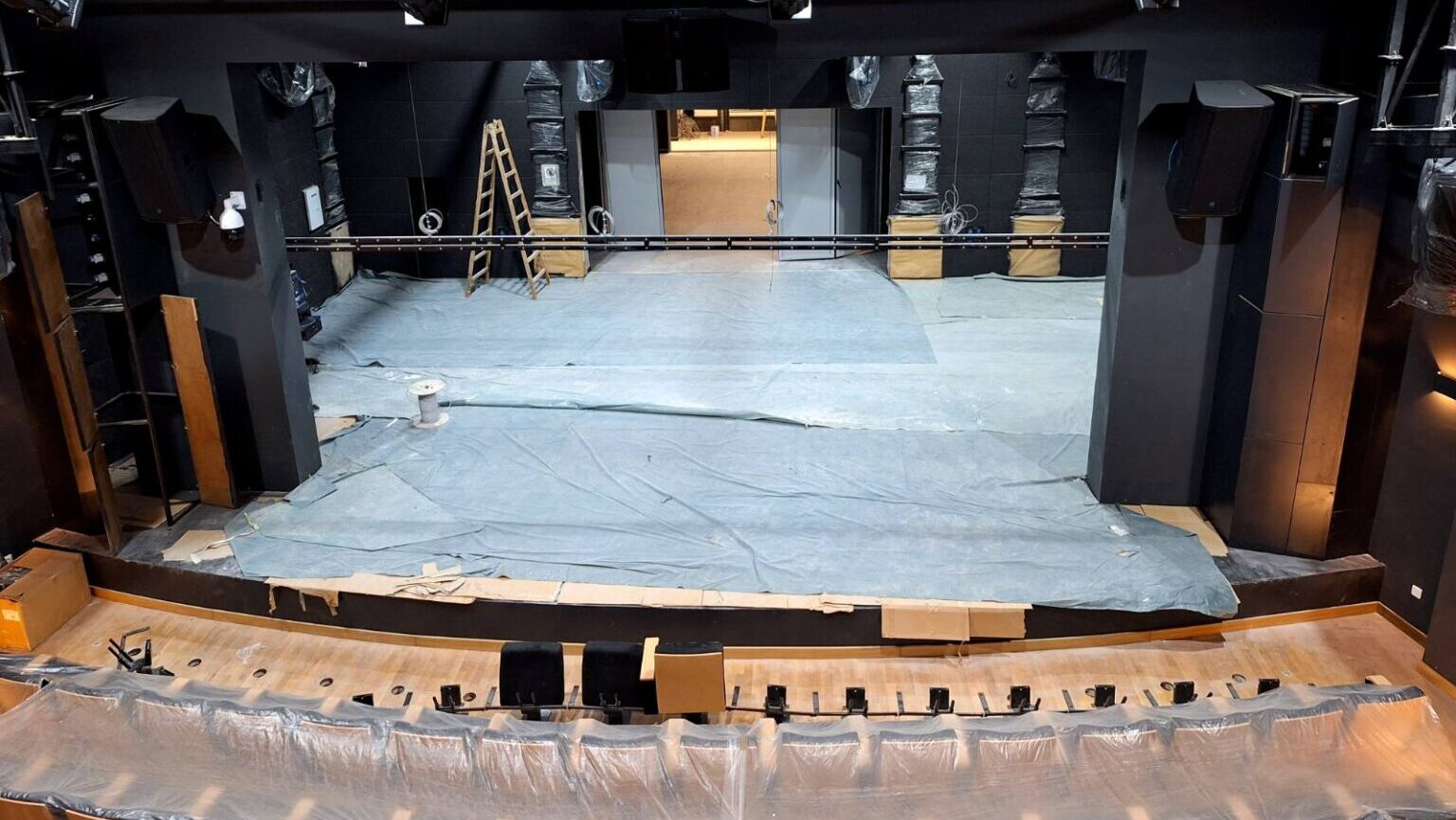 Sala u zgradi Gradskog pozorišta u Podgorici Foto: Opština Podgorica