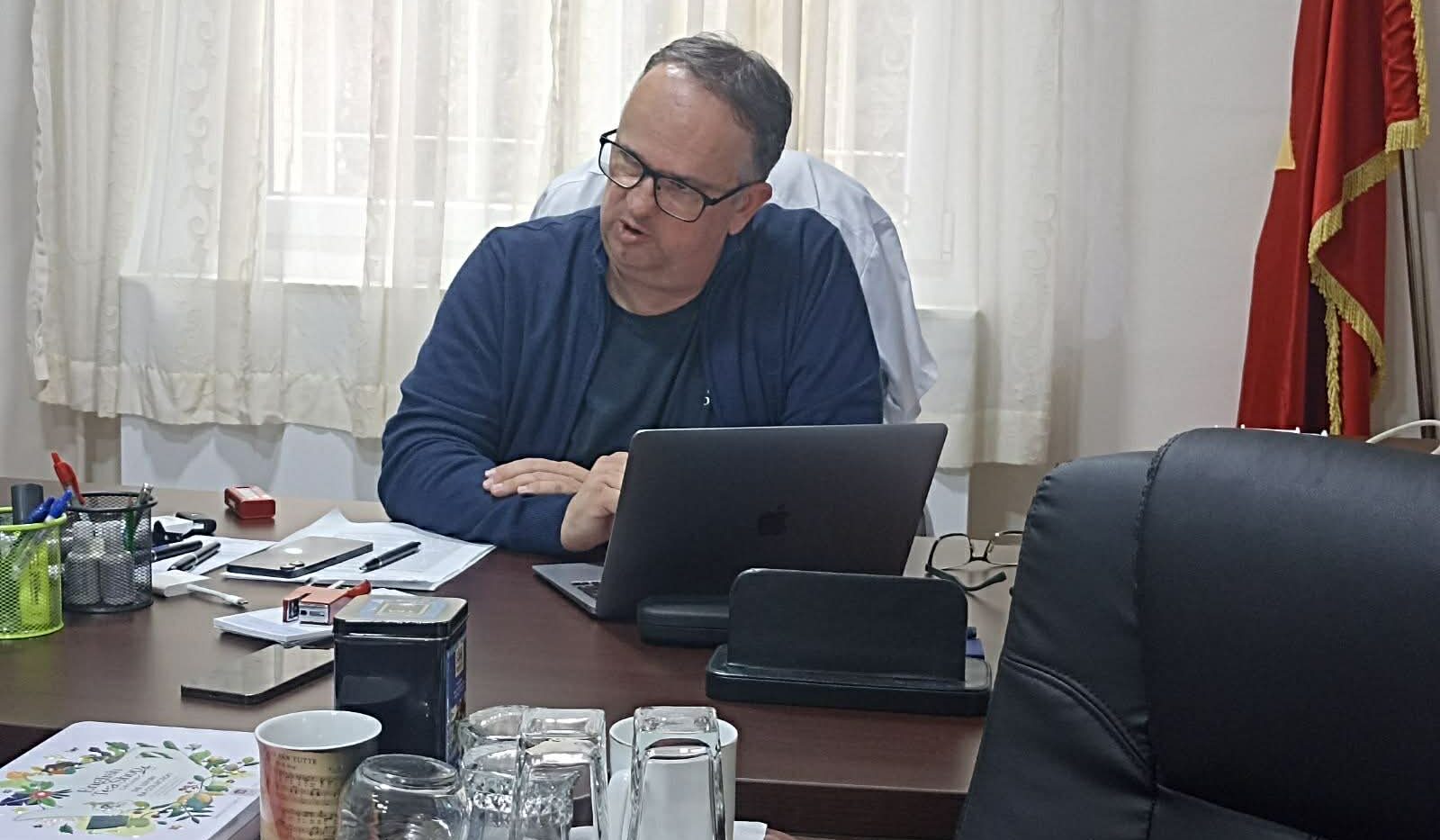 Direktor bolnice u Dobroti, Jovo Đedović. Foto: BIRN/Predrag Milić