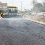 Radovi na bulevaru Tivat Jaz. Foto: Ministarstvo saobraćaja