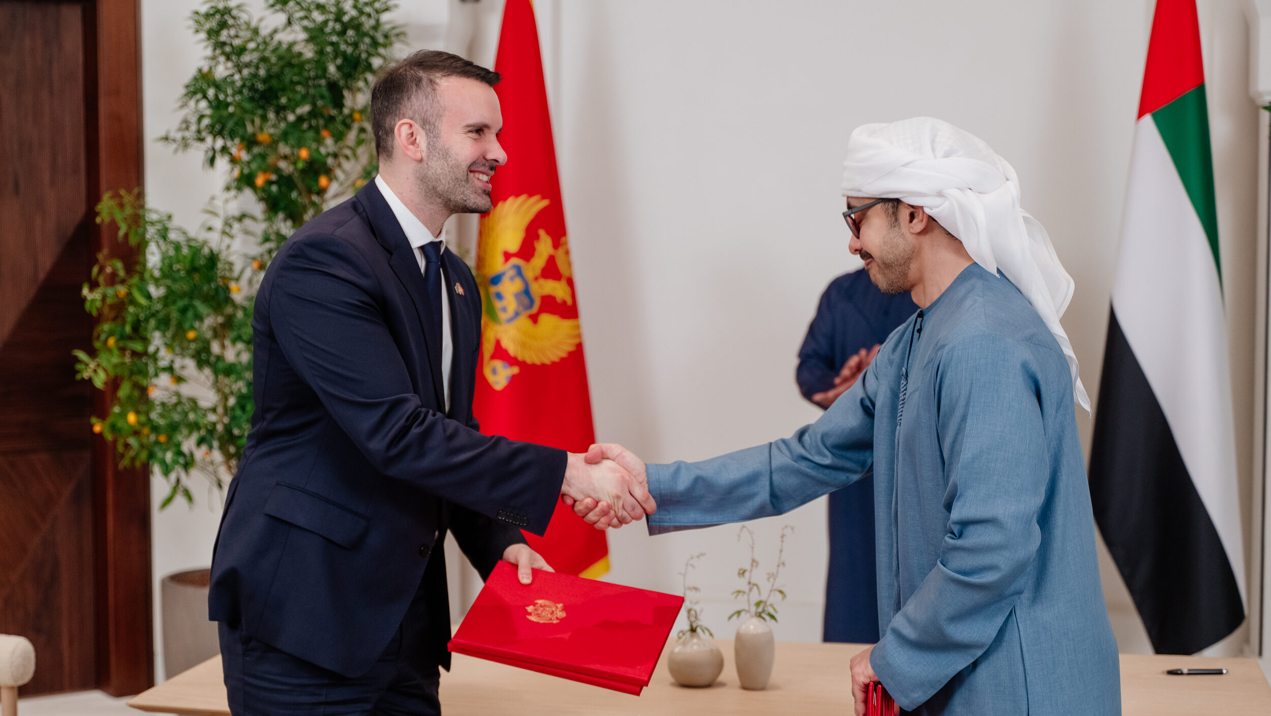 Sa potpisivanja sporazuma između vlada Crne Gore i UAE. Foto: Vlada Crne Gore