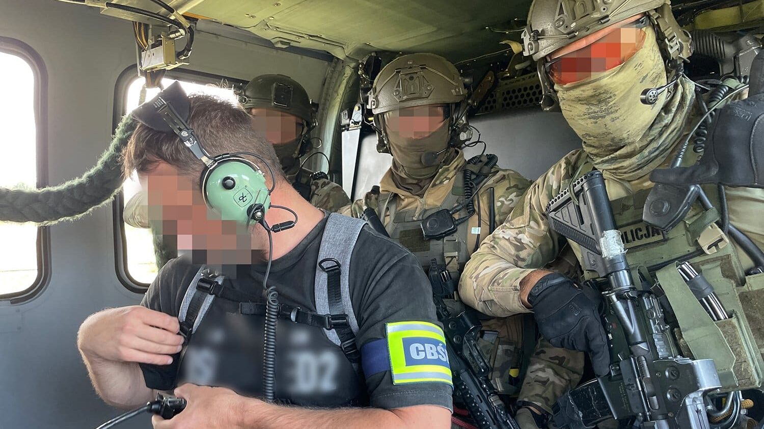 Centralni biro za istrage Poljske razbio je laboratoriju za proizvodnju metamfetamina u okrugu Švjeće. Foto: Centralne Biuro Śledcze Policji