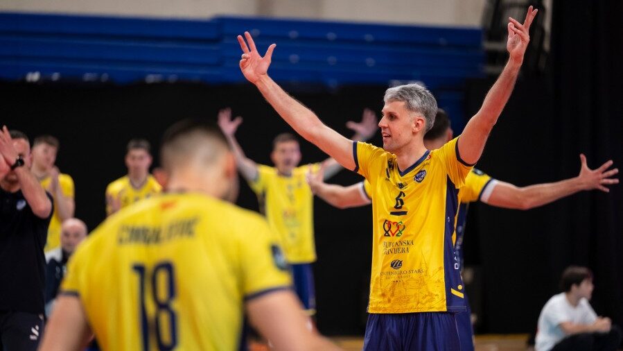 Predsjednik OK Budva, Balša Radunović. Foto: Odbojkaški Savez Crne Gore